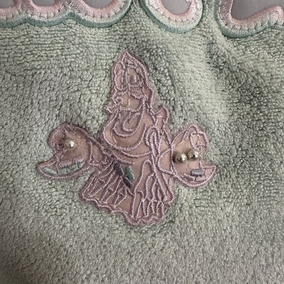 Stoney Clover Lane Terry Drawstring Bag Backpack SCL Bag Beach Mermaid Sebastian main image 6